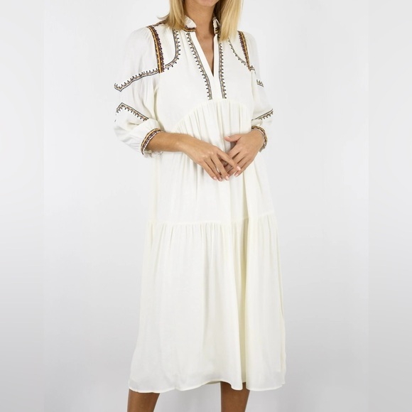 NWT Ba&sh Tunia midi dress, Sz 1, S - Picture 1 of 4